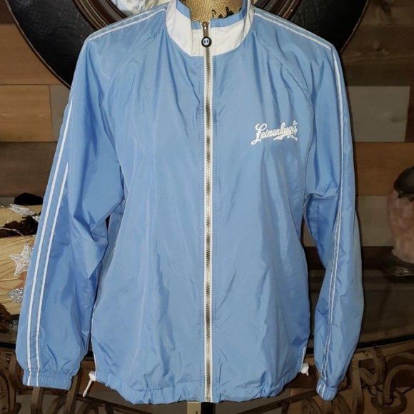 Leinenkugel lightweight baby blue jacket - Picture 3 of 7